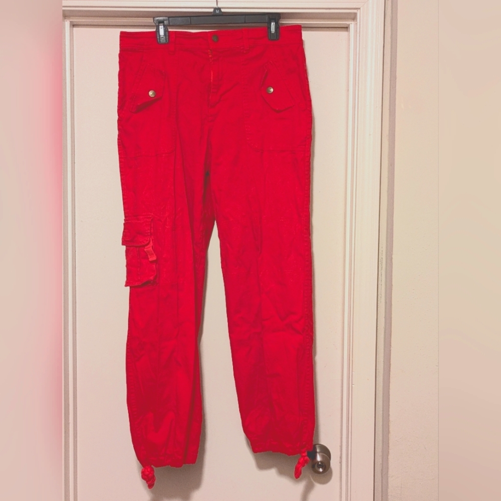 Red Long Legged Jeans